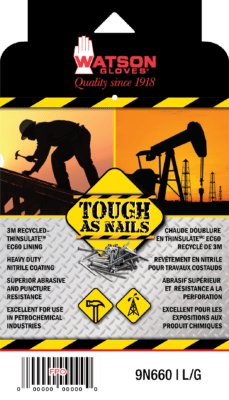 9N660 Tough as Nails Tag