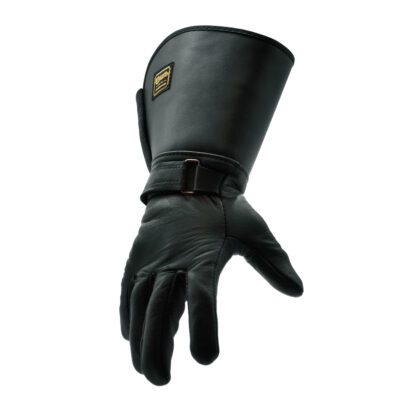 9815 Interstate Motorcycle Full Grain Cowhide Winter Leather Gauntlet Cuff Glove