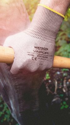 LARGE_ Stealth Vapor Seamless Knit Gloves with Kool Knit for Hot Summer Conditions from Watson Gloves