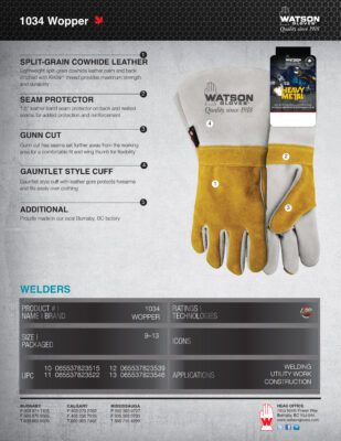 1034 Wopper Spec Sheet