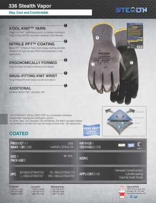 336 Vapor Spec Sheet