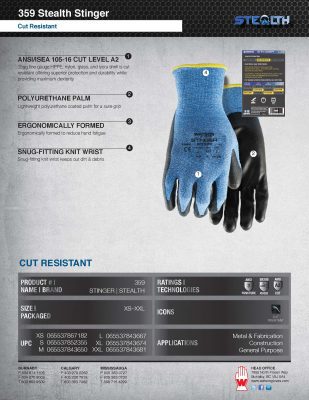 359 Stinger Spec Sheet