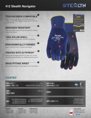 412 Stealth Navigator Spec Sheet
