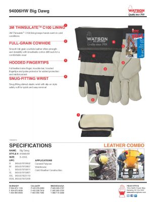 94006HW Big Dawg_Spec Sheet_NP