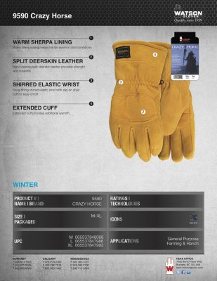 9590 Crazy Horse Spec Sheet