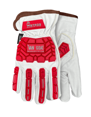547TPR Van Goat High Performance Impact Leather Goatskin Gloves