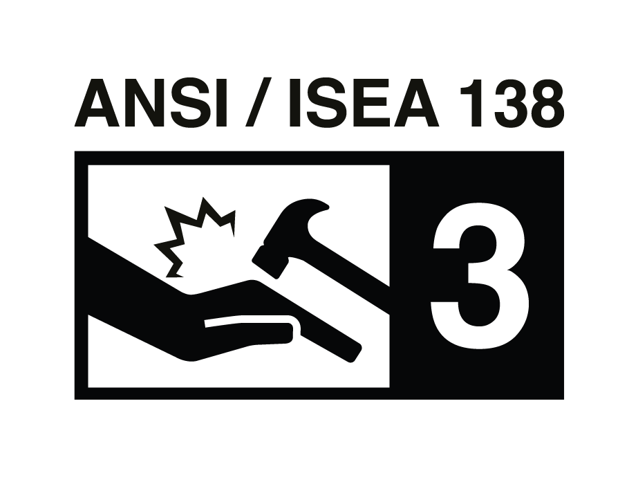 ANSI/ISEA 138 Rating 3