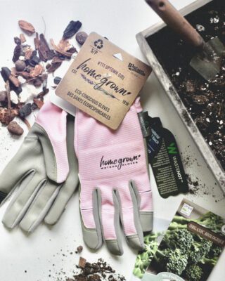 111 Uptown Girl Homegrown WasteNot Sustainable Gardening Gloves