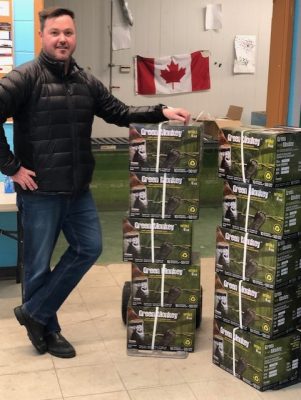 Green Monkey Donation for Calgary Drop-In Centre