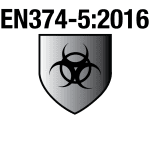EN374-5-2016 Shield Protection Against Bacteria and Fungi EN374-5-2016 Shield Protection Against Bacteria and Fungi