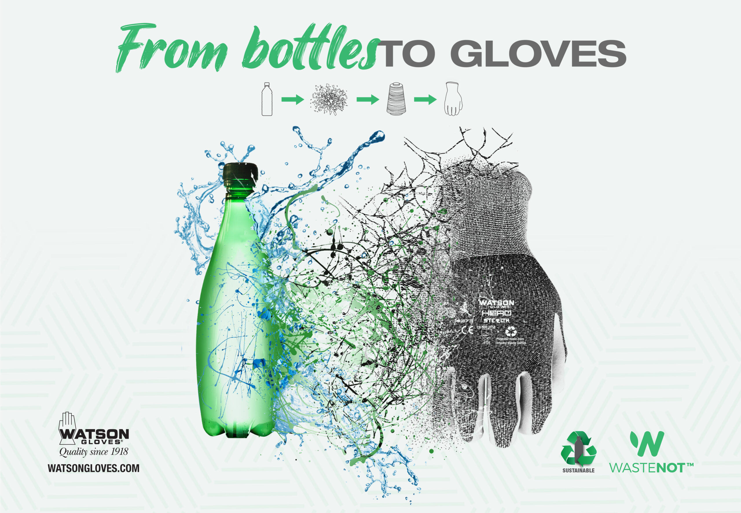 Stealth Hero From Bottles to Gloves