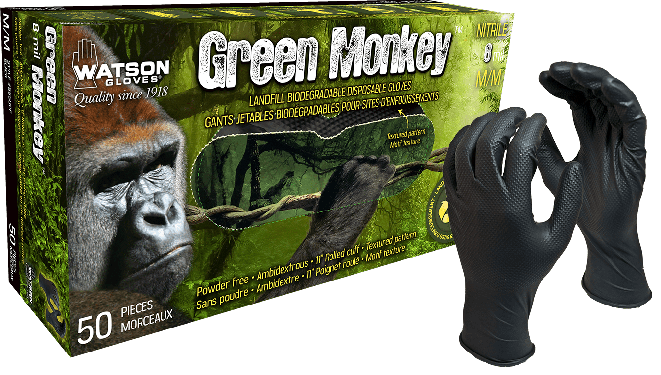 5558PF Green Monkey Glove & Box