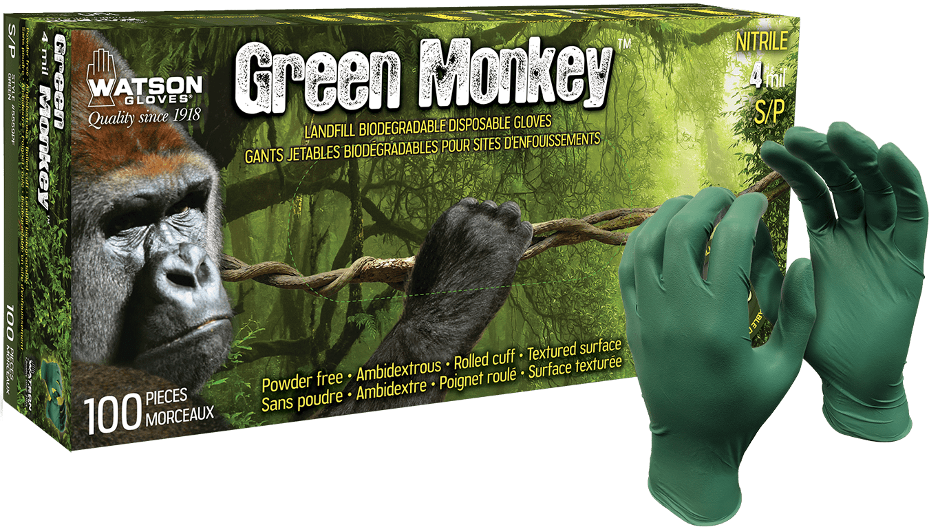 5559PF Green Monkey Glove & Box