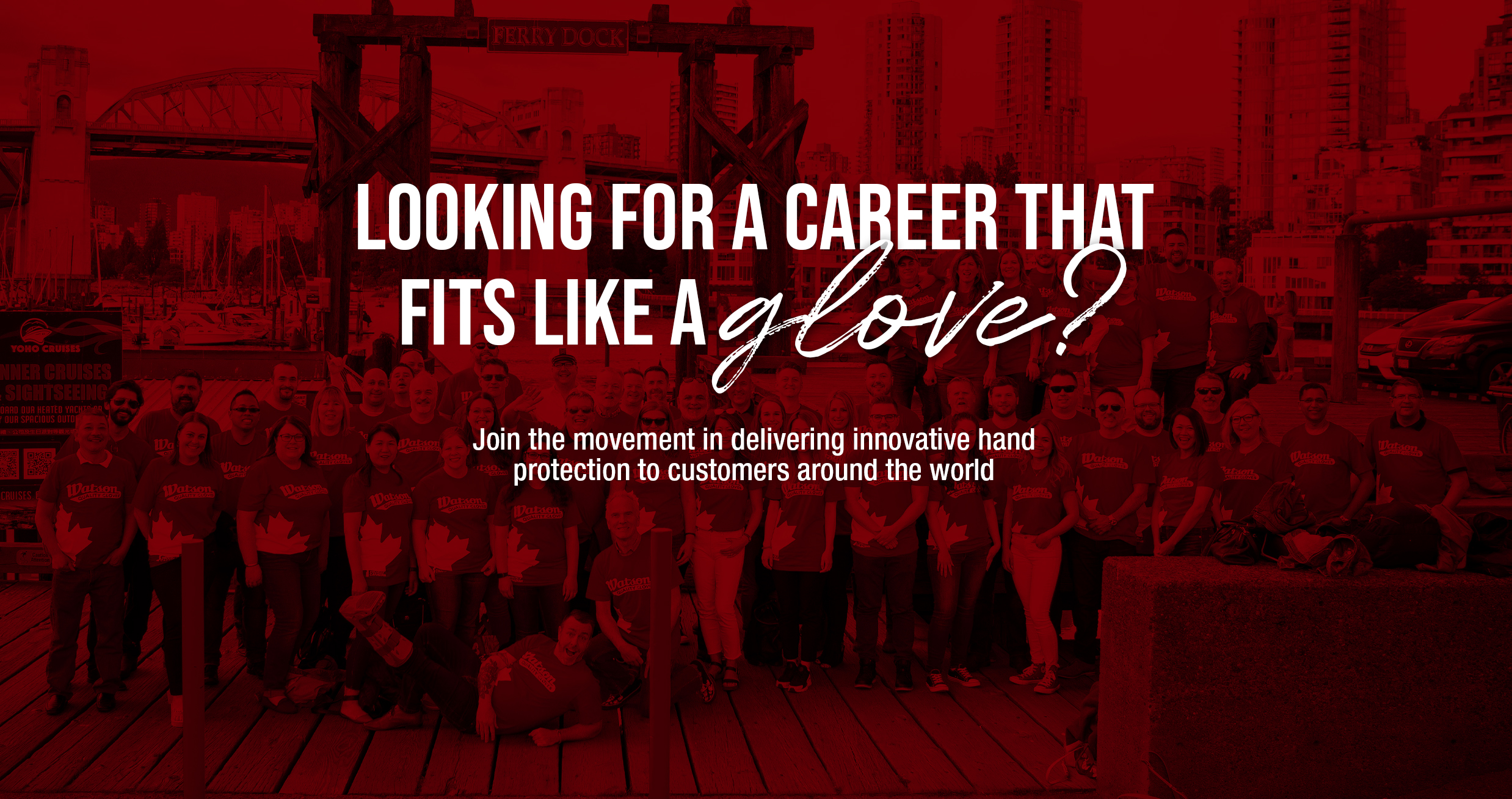Watson Glove Careers Banner