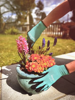 LARGE_ 329 Jade Homegrown Coated Gardening Gloves