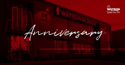 Watson Gloves Anniversary Banner