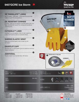 9407GCRE Ice Storm Spec Sheet