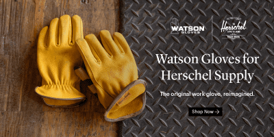 Watson Gloves x Herschel Supply Banner