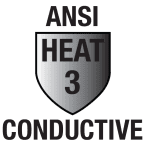 ANSI Conductive Heat Level 3 Rating ANSI Conductive Heat Level 3 Rating