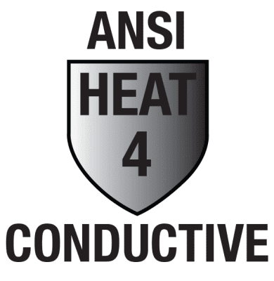 ANSI Conductive Heat Level 4 Rating ANSI Conductive Heat Level 4 Rating