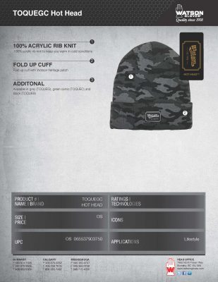 TOQUEGC Spec Sheet
