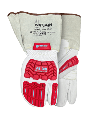 9549TPR1F Van Goat One Finger Winter Work Mitt Cut Resistance & Impact Protection