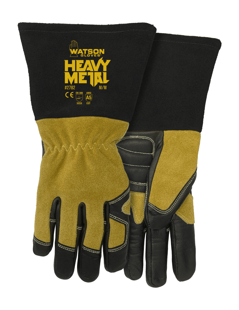 2782 Fired up Welding Gloves for a Woman’s Hand
