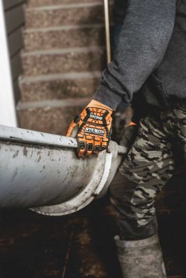 387TPR Orange Crush Sustainable Cut Resistant Glove