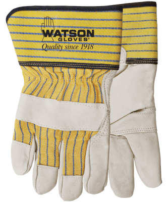 A281 Poor Boy Classic Leather Combo Work Gloves for Dad