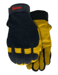 Gants The Duke Fourrés - Cuir Cerf Unisexe - Watson Gloves Taille