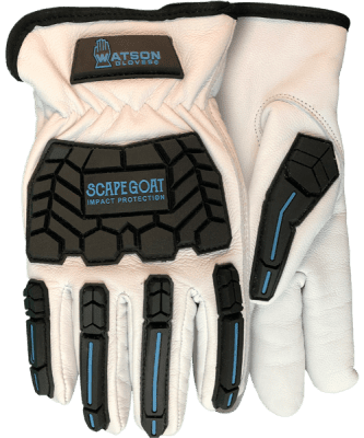 MED_ 9545tpr Scape Goat Goatskin Winter Work Glove with Impact Protection
