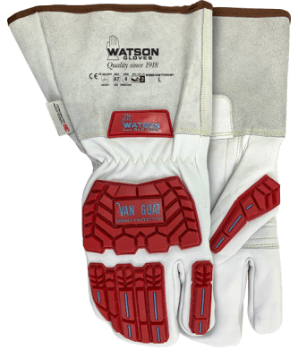 MED_ 9549TPR1F Van Goat One Finger Winter Work Mitt with A7 Cut Resistance & Impact Protection