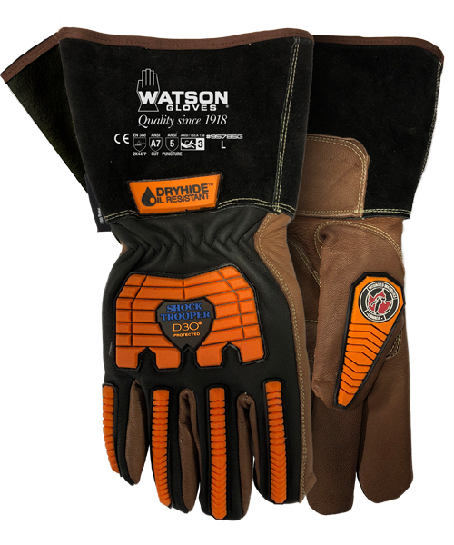MED_ 95785G Shock Trooper Oil Resistant Heavy Duty Winter Work Gloves