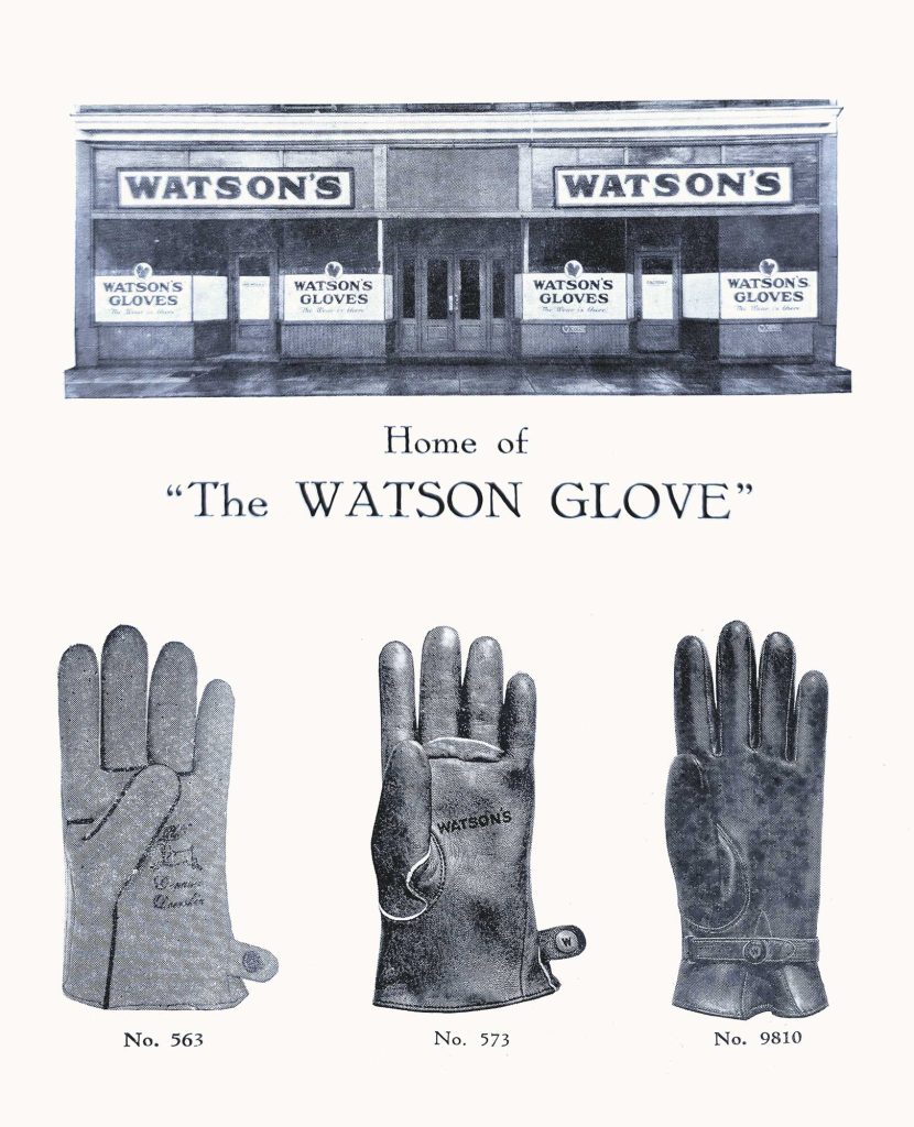 Watson Gloves Vintage Heritage Catalog Since 1918