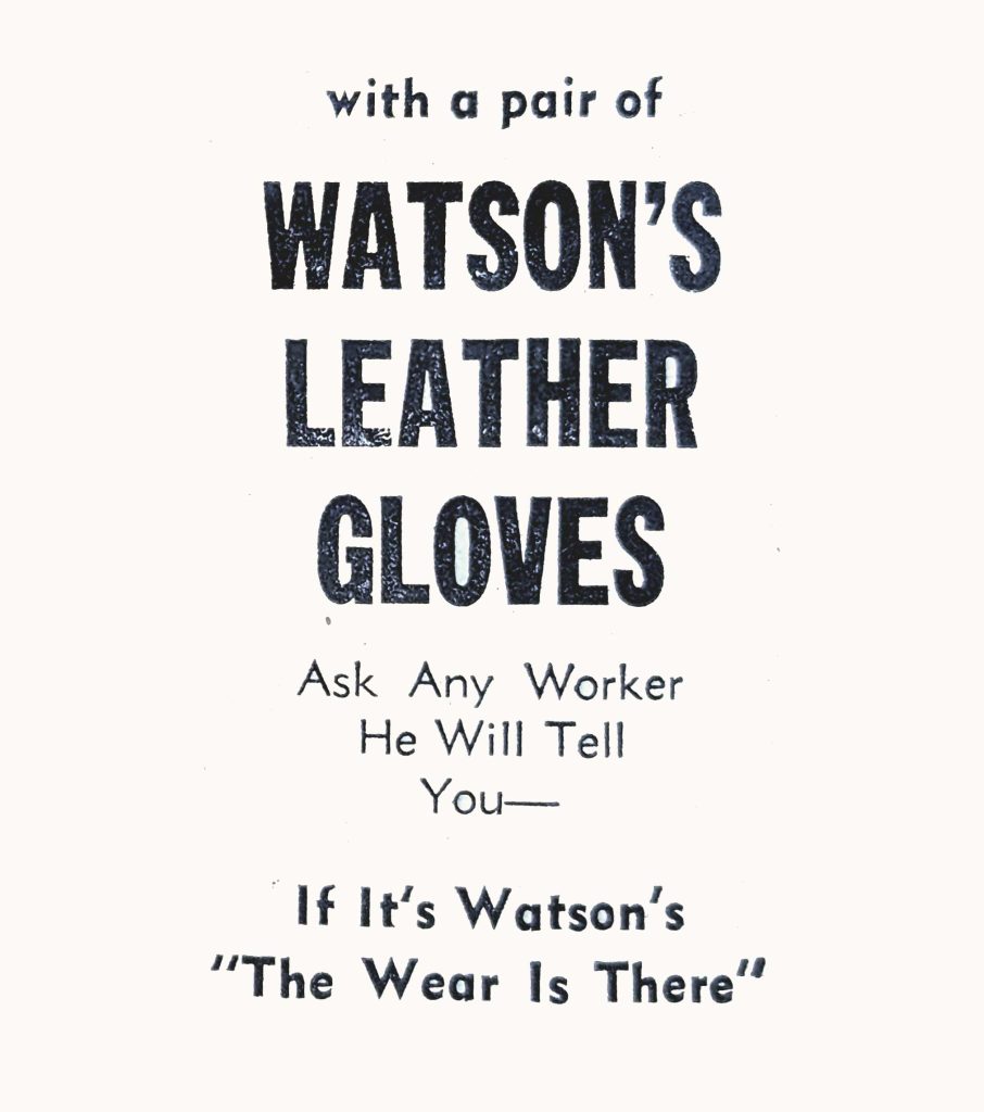 Watson Gloves Vintage Industrial Gloves 003