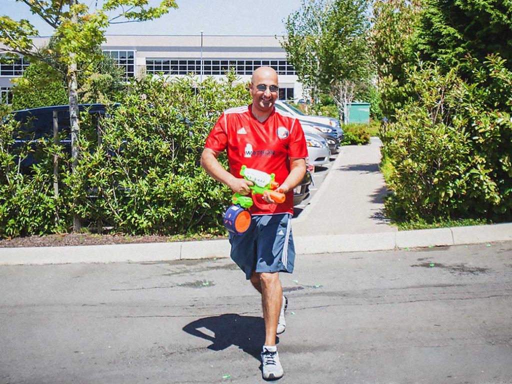 Harm at Watson Gloves BBQ - Water Fight Harm at Watson Gloves BBQ - Water Fight