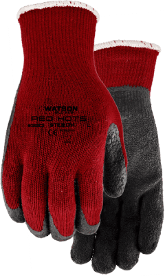 SMALL IMG FOR WEB 320i Stealth Red Hots Seamless Knit Gloves