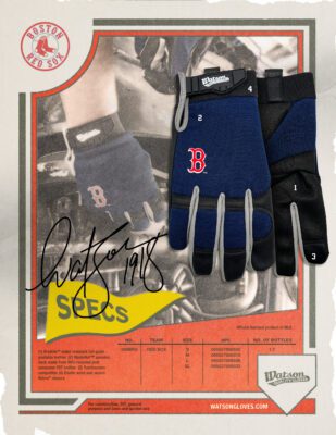 005BRS Boston Red Sox Work Gloves - Heritage Card Spec Sheet IMG