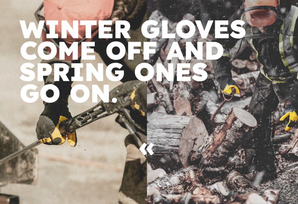 Watson Gloves Winter to Spring Glove Guide Banner