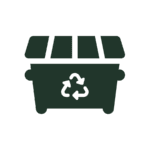 7 Stages of Sustainability End of Life Icon