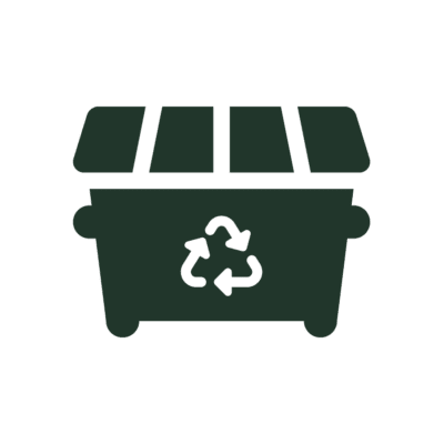 7 Stages of Sustainability End of Life Icon