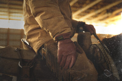 607 Crazy Horse Grain Driver Water Resistant Goatskin Leather Work Glove