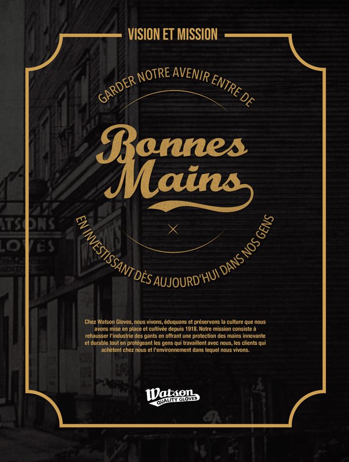 Déclaration de mission de Watson Gloves