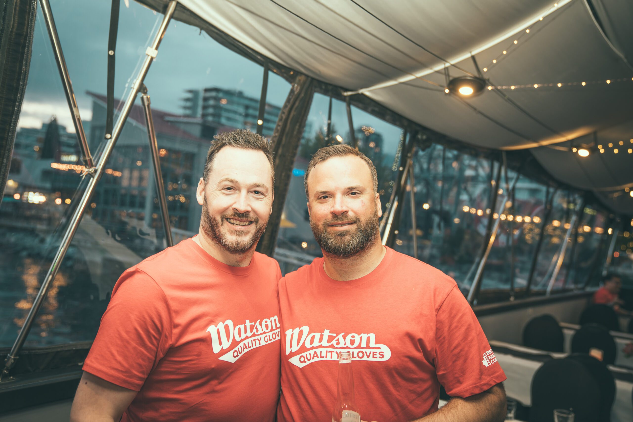 Sur la photo : Jeff Gray (à gauche) et Jason Martin (à droite)