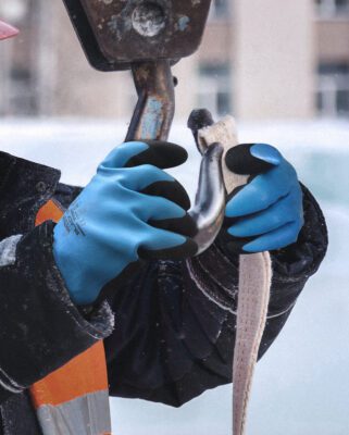 9393 Stealth Black Ops Winter Seamless Knit Gloves