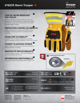 5782CR Storm Trooper French Spec Sheet