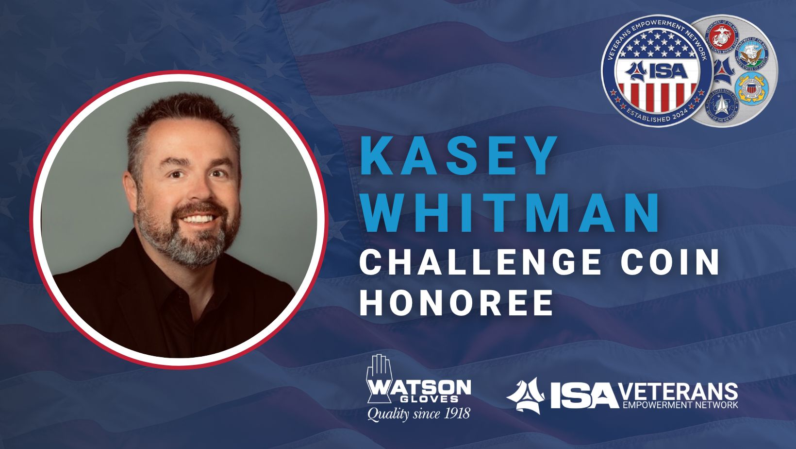Kasey ISA Challenger Coin